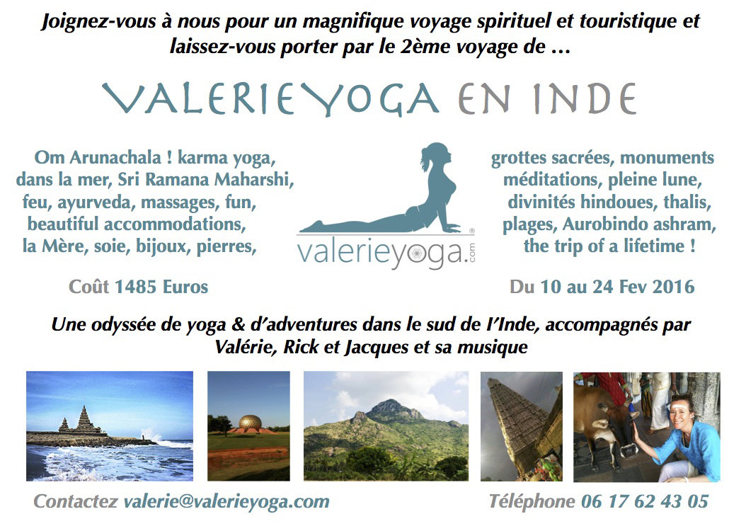 Stage de yoga en Inde !